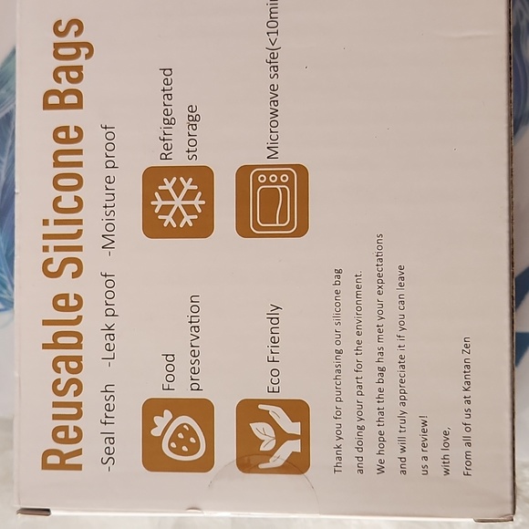 Reusable Silicone Storage Bags pcs - Picture 6 of 8